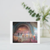 #5 De Bohemische koning Premysl Otakar II, Mucha Briefkaart (Staand voorkant)