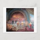 #5 De Bohemische koning Premysl Otakar II, Mucha Briefkaart (Voorkant)