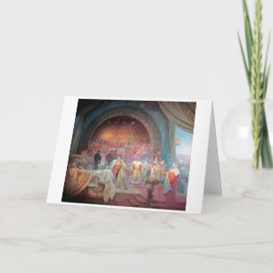 #5 De Bohemische koning Premysl Otakar II, Mucha Kaart