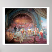 #5 De Bohemische koning Premysl Otakar II, Mucha Poster (Voorkant)