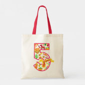 5 De Mayo - Mexicaanse pictogrammen Tote Bag (Achterkant)