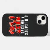 5 decennia, 1 Groove, Hip hop.b Case-Mate iPhone Case (Achterkant (horizontaal))