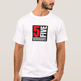 5 deelgemeenten t-shirt