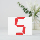 5 digitaal alarmnummer briefkaart (Staand voorkant)