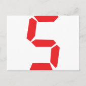 5 digitaal alarmnummer briefkaart (Voorkant)