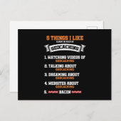 5 Dingen die ik leuk vind om de Pastime GPS-naviga Briefkaart (Voorkant / Achterkant)