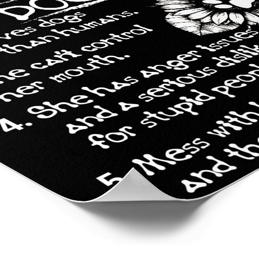 5 Dingen die je moet weten over deze vrouwelijke h Poster (Hoek)