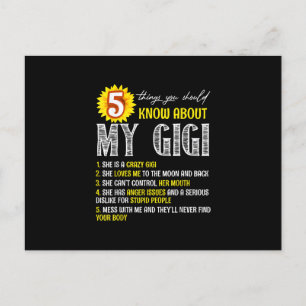 5 dingen die je moet weten over mijn Gigi Zonneblo Uitnodiging Briefkaart
