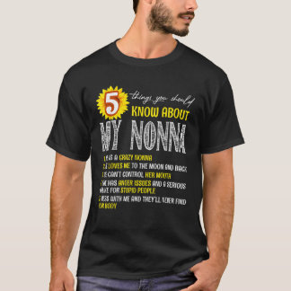 5 dingen die je moet weten over mijn Nonna zonnebl T-shirt
