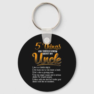 5 dingen die je moet weten over mijn oom Funny Chr Sleutelhanger