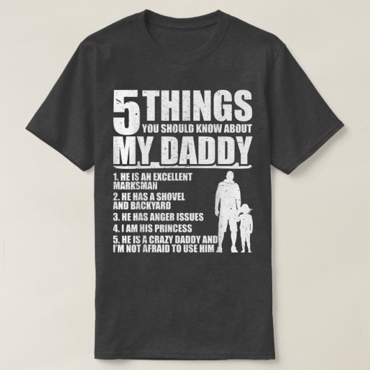 5 dingen die je moet weten over mijn vaders shirt (Design voorkant)