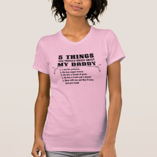 5 dingen voor dochter t-shirt