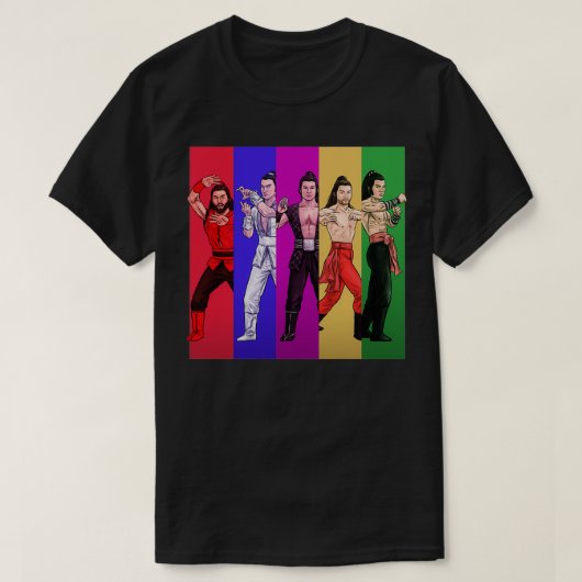 5 Dode kleuren van Venomen T-shirt (Design voorkant)