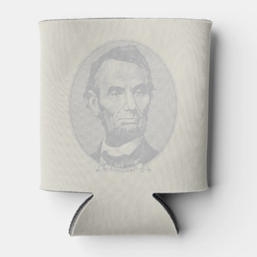 5 dollar voor President Abraham Lincoln Blikjeskoeler (Voorkant)