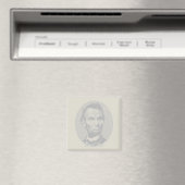 5 dollar voor President Abraham Lincoln Magneet (Insitu (Vaatwasser))
