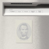 5 dollar voor President Abraham Lincoln Magneet (Insitu (Vaatwasser))