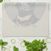 5 dollar voor President Abraham Lincoln Theedoek (Gevouwen)