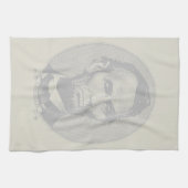 5 dollar voor President Abraham Lincoln Theedoek (Horizontaal)