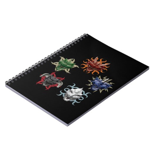 5 Dragons Notitieboek (Linkerzijde)