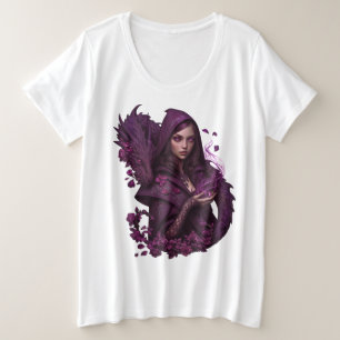 #5 Draken Dame Grote Maat T-shirt