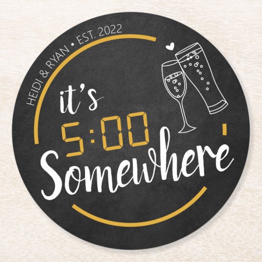 5 Drink Onderzetter voor weduwenkast (Voorkant)