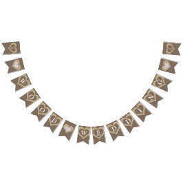 5 ^ e huwelijksdag gepersonaliseerde foto vlaggetjes