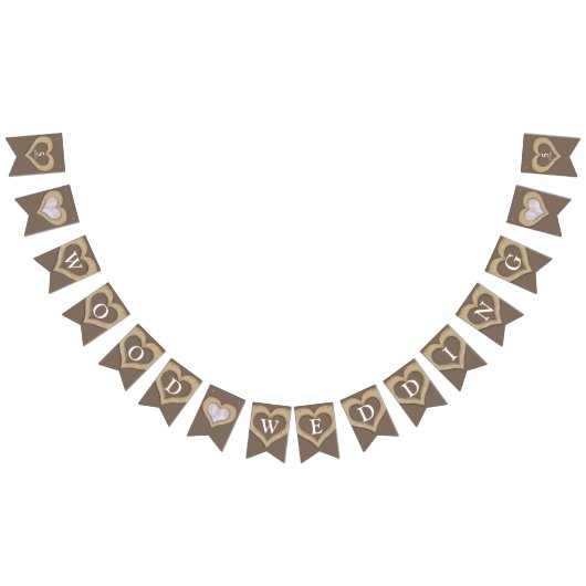 5 ^ e huwelijksdag gepersonaliseerde foto vlaggetjes (Alle)