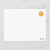 5 Een Dag Kawaii Fruit 2026 Kalender Briefkaart (Achterkant)