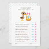 5 Eendjes | Raad eens wie mama of papa is? Kaart (Voorkant / Achterkant)