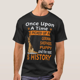 5 Eens Heb Ik Een Duitse Herdershond Opgepakt P T-shirt
