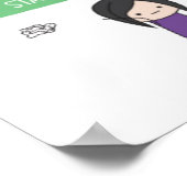 5 Fasen van Designer Grief Poster (Hoek)