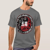 5 Five Deadly Venoms Kung Fu Cult Classic Movie fr T-shirt (Voorkant)