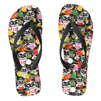 5 Fortune Panda Gods Teenslippers