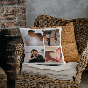 5 Foto Aangepaste Collage Gepersonaliseerd Kussen