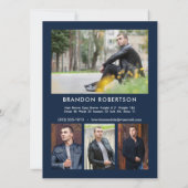 5 Foto Actor Model Pro 5.5x7.5 Sjabloon Kaart (Achterkant)