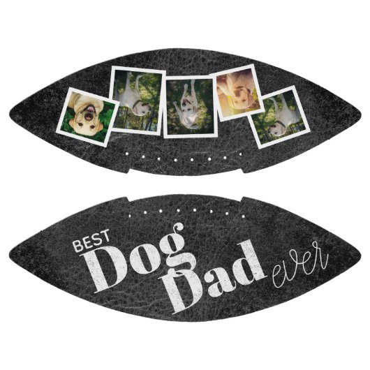 5 Foto Best Dog Pap Ever Retro American Football (Panelen)
