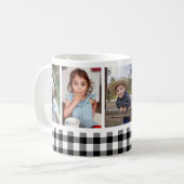 5 Foto Collage Black Buffalo Pset Holiday Koffiemok (Voorkant links)