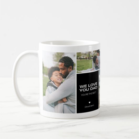 5 Foto Collage Coffee-Mok Koffiemok (Links)