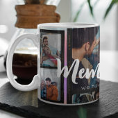 5 Foto collage Couple Romantic Moderne Elegant Koffiemok
