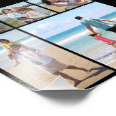 5 Foto Collage Editable Color Photo Enlargement Afdruk (Hoek)