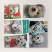 5 Foto collage Funky Mid Century Moderne Hoeken Legpuzzel (Horizontaal)