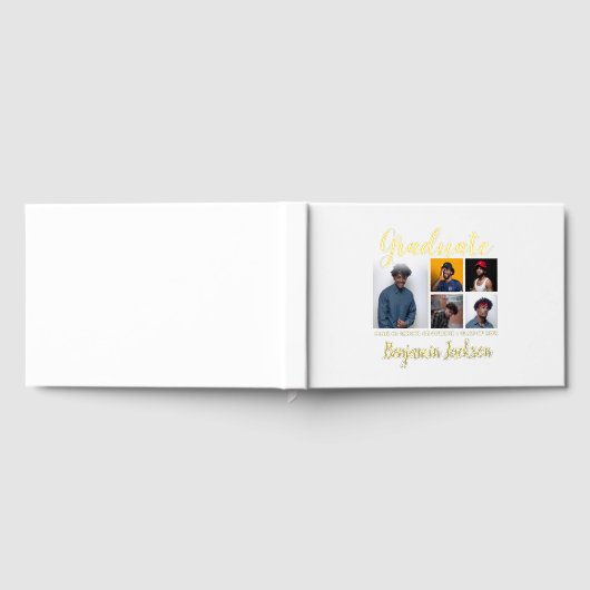 5 Foto Collage Gast Afstuderen Gastenboek (Volledig)