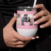 5 foto collage gepersonaliseerde moderne monogram 