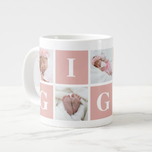 5 Foto Collage Gigi Specialty Coffee Mugs Grote Koffiekop