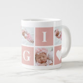 5 Foto Collage Gigi Specialty Coffee Mugs Grote Koffiekop (Voorkant rechts)