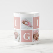 5 Foto Collage Gigi Specialty Coffee Mugs Grote Koffiekop (Voorkant)