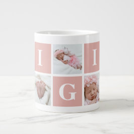 5 Foto Collage Gigi Specialty Coffee Mugs Grote Koffiekop