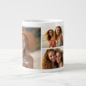 5 Foto Collage - Mod Minimaal met Script Tekst Grote Koffiekop (Voorkant)
