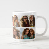 5 Foto Collage - Mod Minimaal met Script Tekst Grote Koffiekop (Rechts)