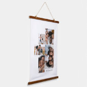 5 Foto Collage Modern Hangend Wandkleed (Gebogen)